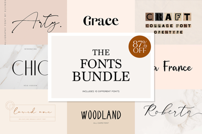 The Font Bundle Free Download