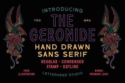 The Geronide Font