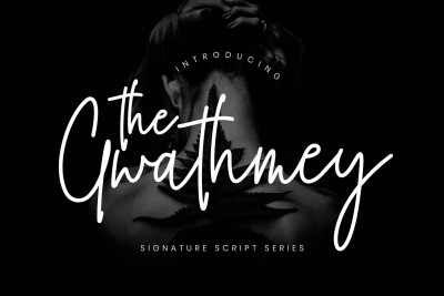 The Gwathmey Signature Wedding Font