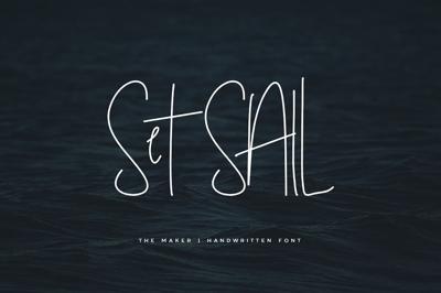 The Maker | Handwritten Font Free Download