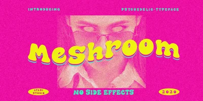 The Meshroom Font