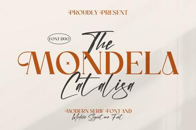 The Mondela Catalisa Font Duo Free Download