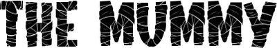 The Mummy Font