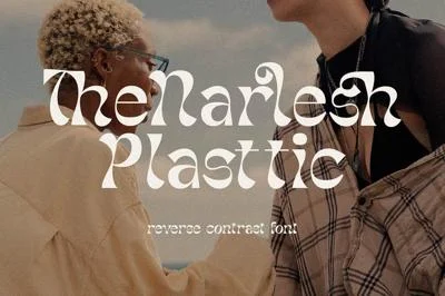 The Narlesh Plasttic Contras Font