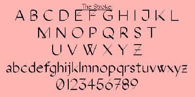 The Stroke Sans Free Download