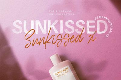 The Sunkissed x Font Duo Free Download