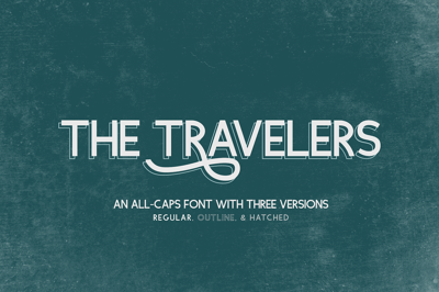 The Travelers Font Trio Free Download