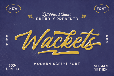 Wackets Font