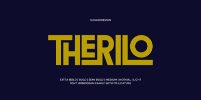 Therilo Bold Free Download