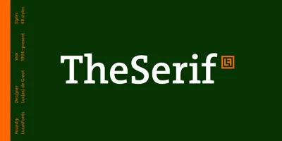 TheSerif Font