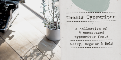 Thesis Typewriter Free Download