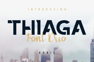 THIAGA Font