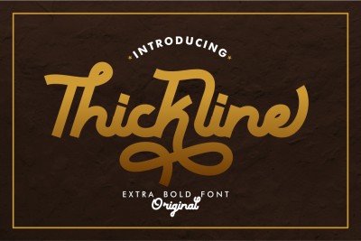 Thickline - Classic Bold Font