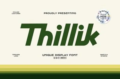 Thillik Font