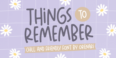 Things To Remember Free Download