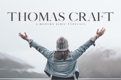 Thomas Craft A Modern Serif Typeface Free Download