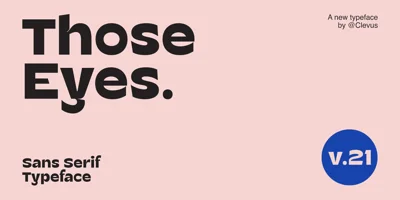 Those Eyes Font
