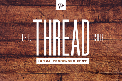 Thread - Ultra Condensed Font Free Download