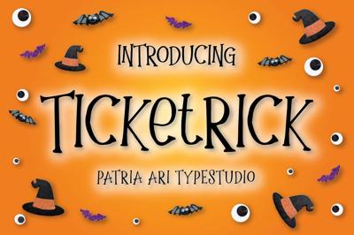 Ticketrick - Halloween Fonts Free Download