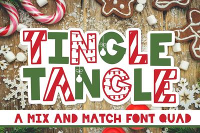 Tingle Tangle - Christmas Font Quad Free Download