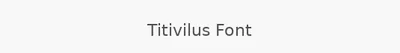 Titivilus Font