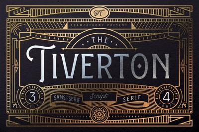 Tiverton Font Trio Free Download