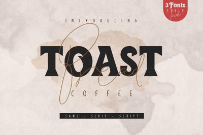 Toast Bread Coffee Typeface Free Download