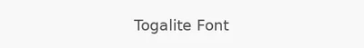 Togalite Font