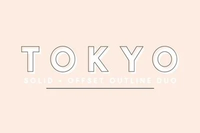 Tokyo | A Designer Font Duo