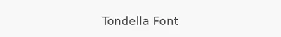 Tondella Font