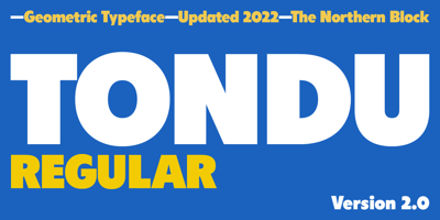 Tondu Font Free Download