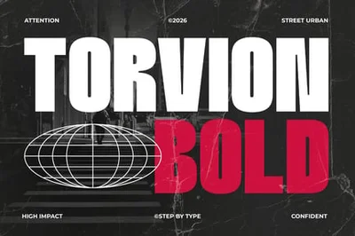 Torvion Bold Font