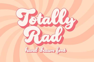 Totally Rad - Retro Font Free Download