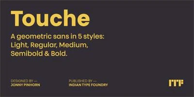 Touche Font