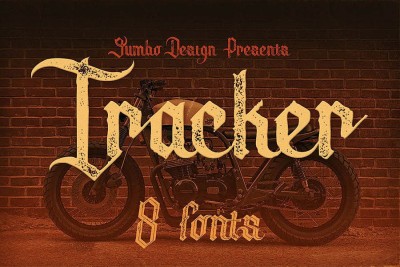 Tracker - Vintage Style Font