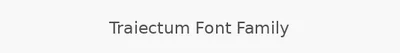 Traiectum Font Family