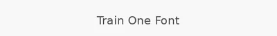 Train One Font