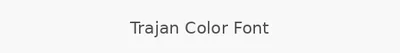 Trajan Color Font