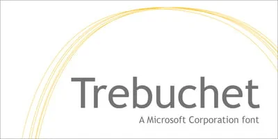 Trebuchet MS Font