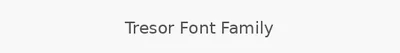Tresor Font Family