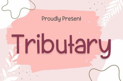 Tributary Handwriting Font Free Download