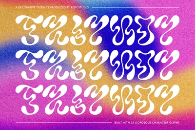 TRIPHOP Font