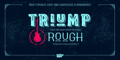 Triump Rough Font