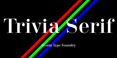 Trivia Serif Free Download