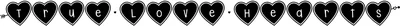 True Love Hearts Font