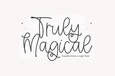 Truly Magical | Modern Script Font Free Download