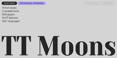 TT Moons Font
