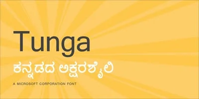 Tunga Font