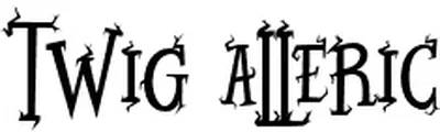 Twig Alleric Font