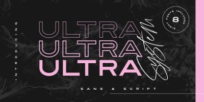 Ultra System Font